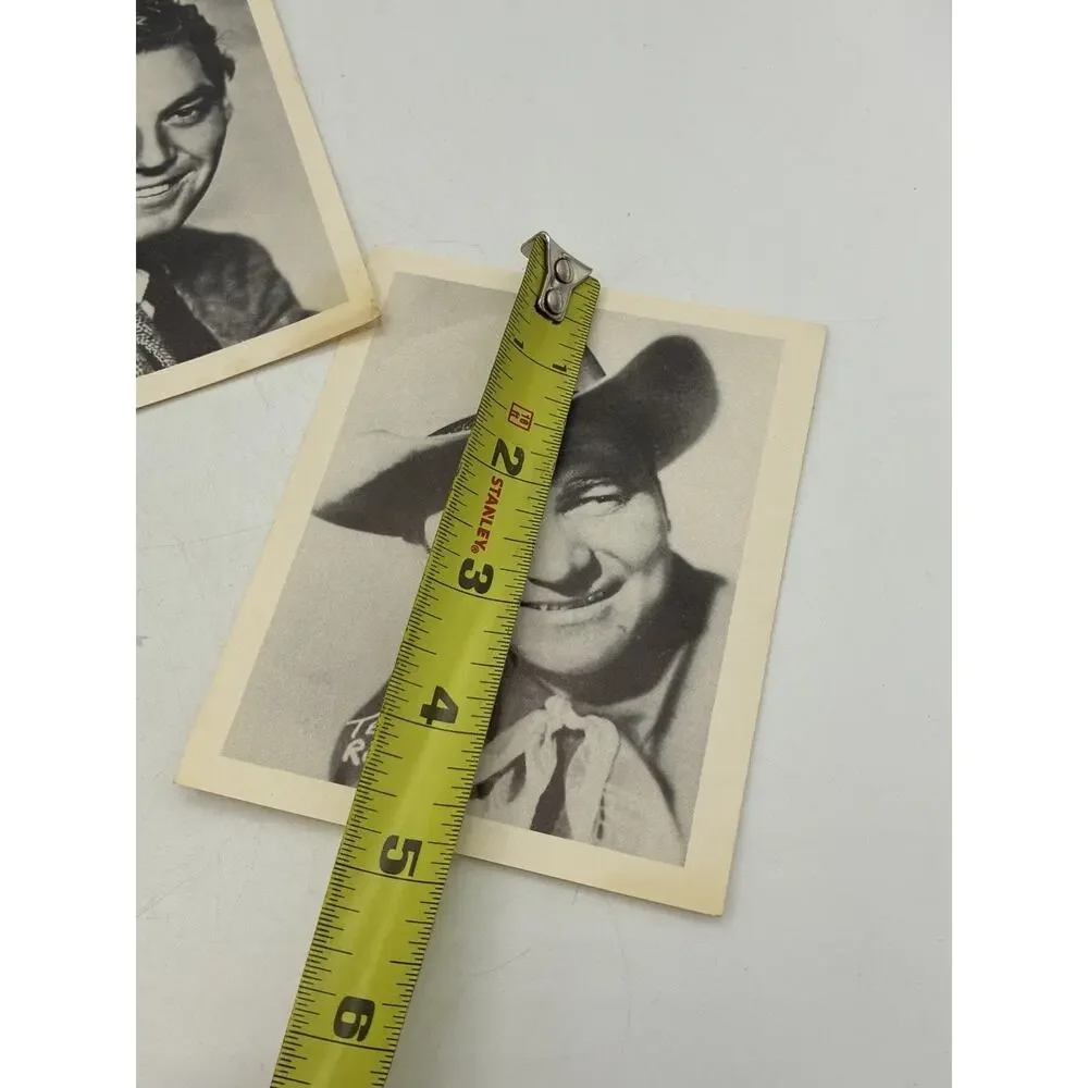 Vintage Western Arcade Exhibit Card Lot Photos 11 Classic Cowboy & Serial Stars